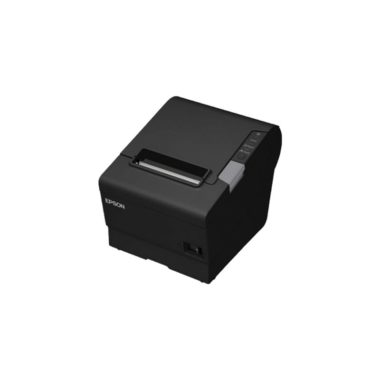 Epson Etikettendrucker TM-T88V iHub Serie schwarz - Vorderansicht