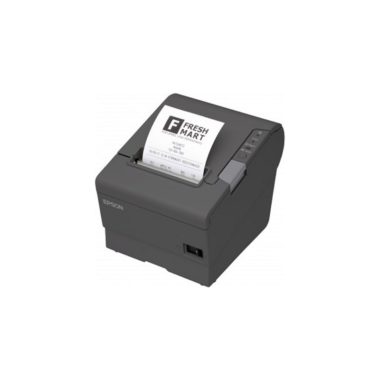 Epson Etikettendrucker TM-T88V Serie schwarz - Vorderansicht